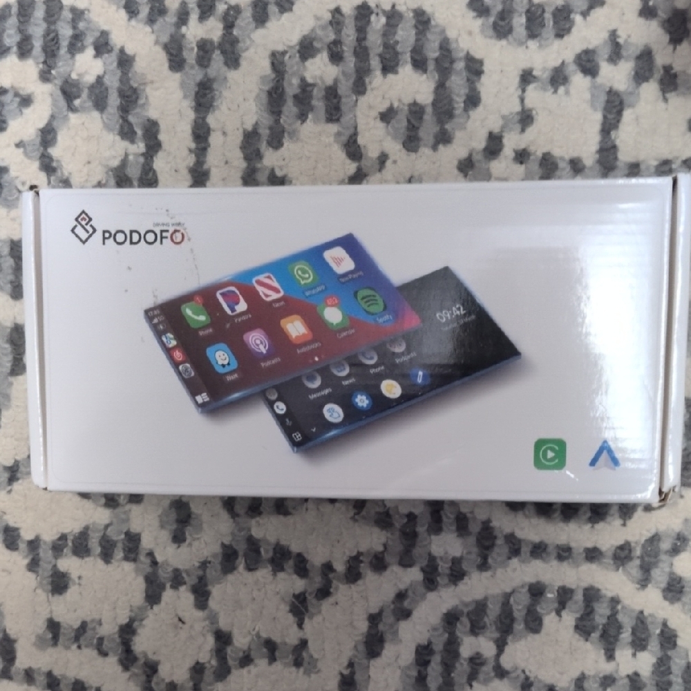 Podofo Car Play/ Android Auto Plug And Play Easy No Install Needed.